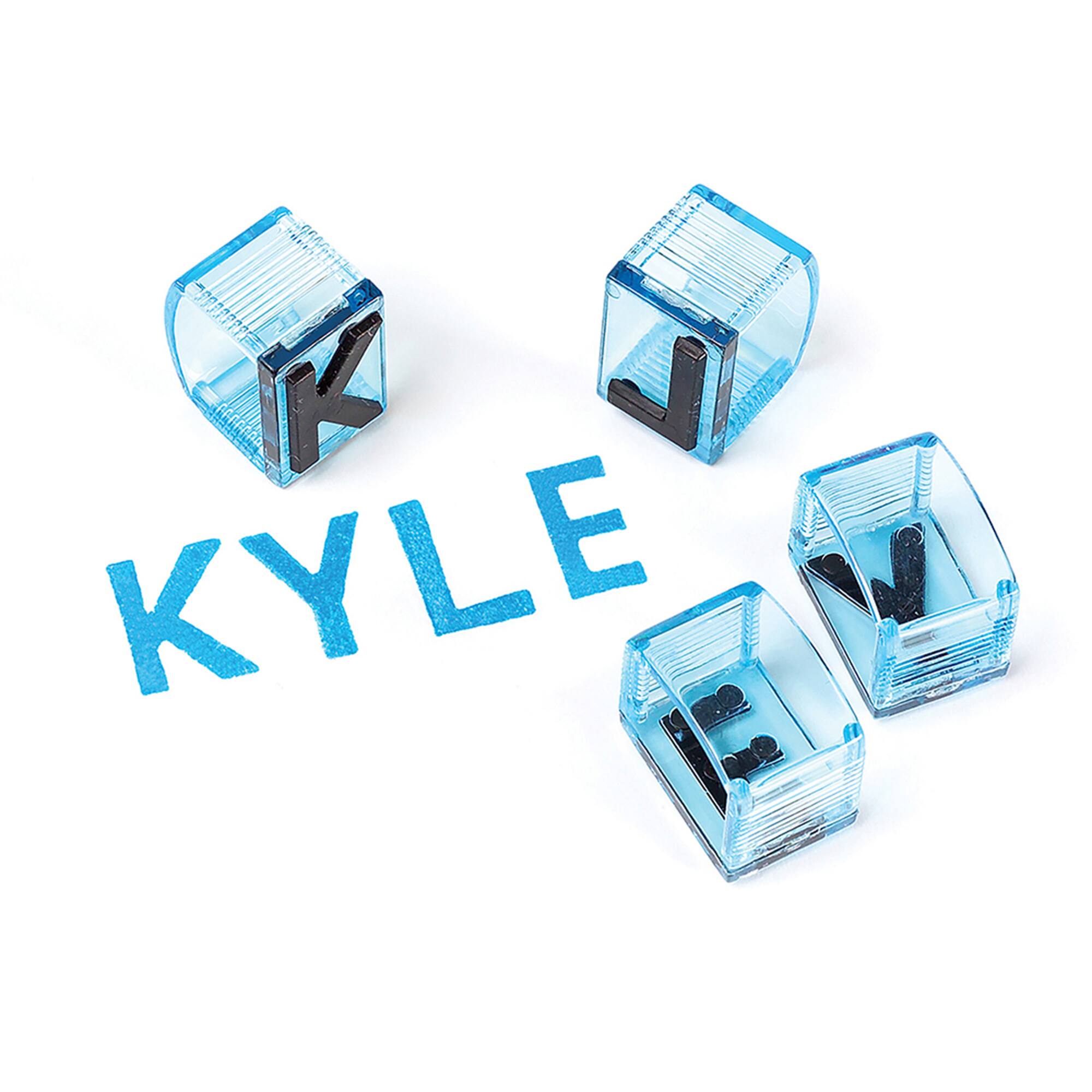 See And Stamp™ Uppercase Alphabet Transparent Stamps